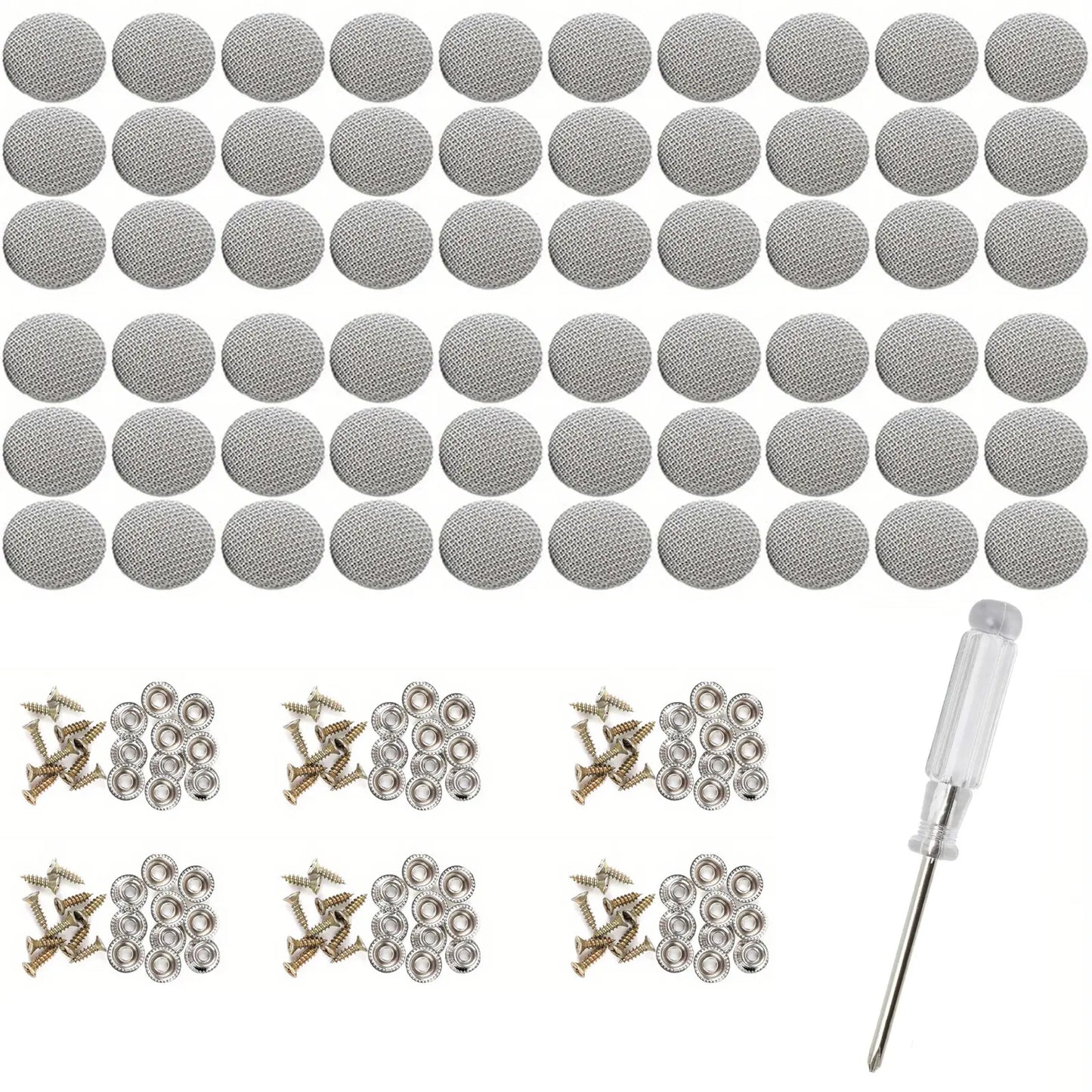 Kit 30 nituri/capse universale pentru repararea plafonului auto