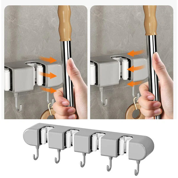 MopFix™ - Ordine pe perete. Spațiu câștigat.