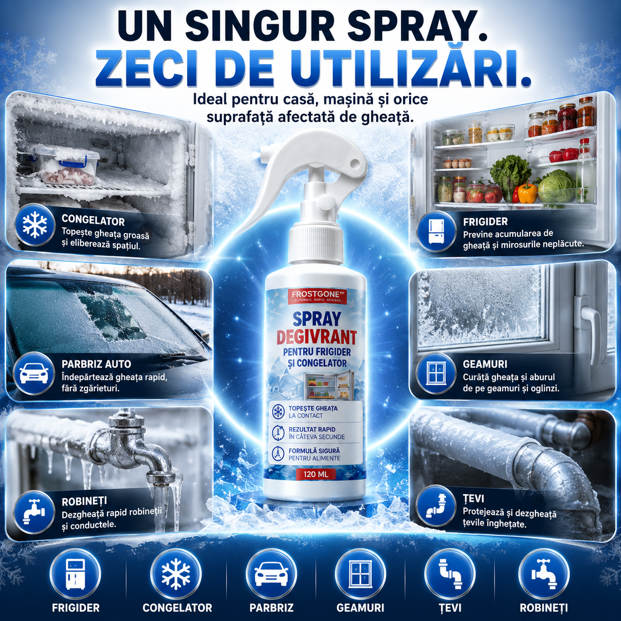 Spray Degivrant FrostGone™