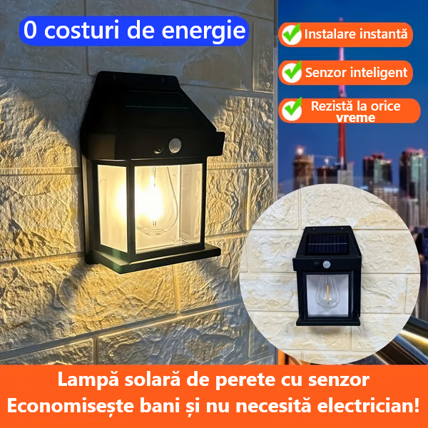 Lampă Solară de Perete