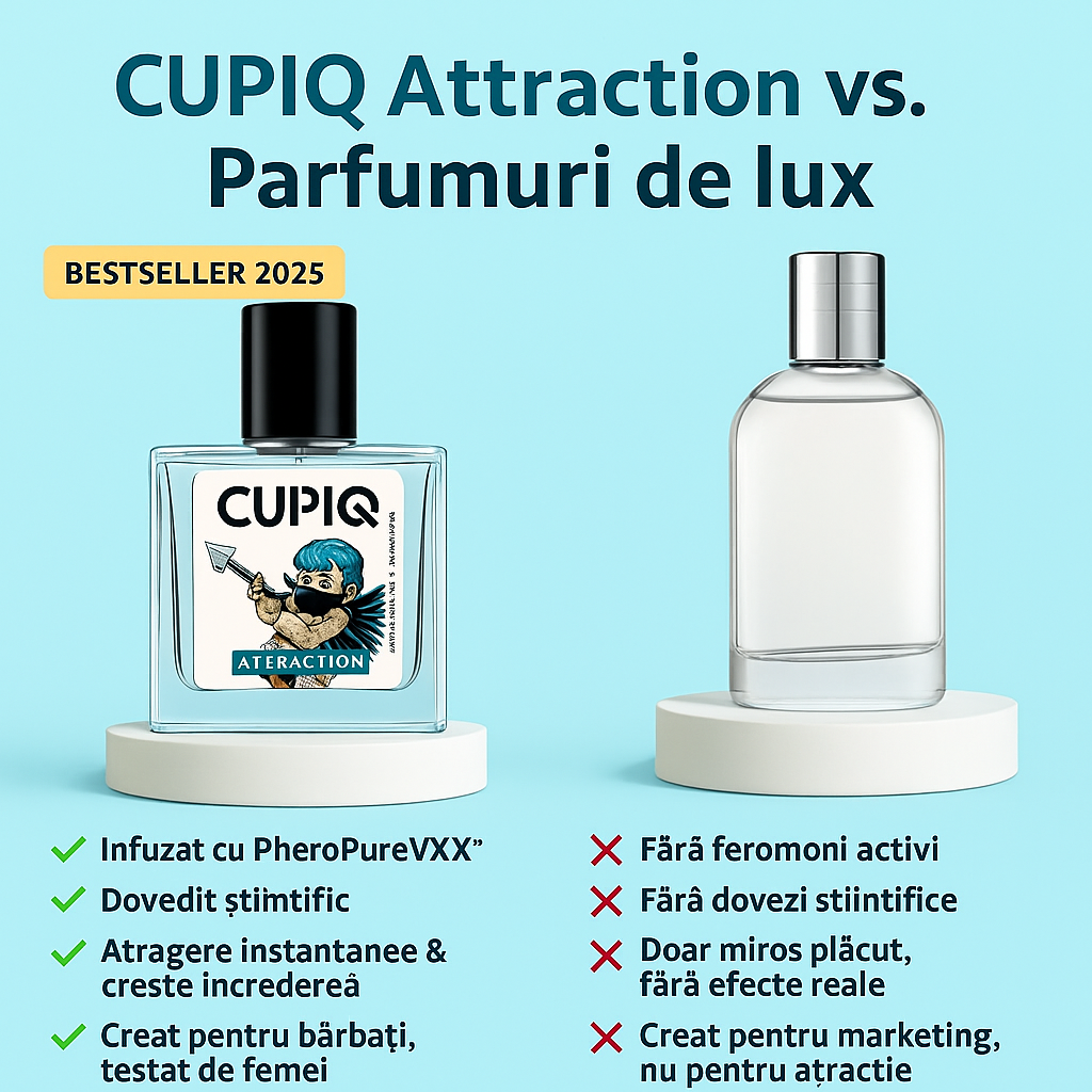 CUPIQ Attraction 2.0 — Parfumul care atrage femeile fără efort 50 ML