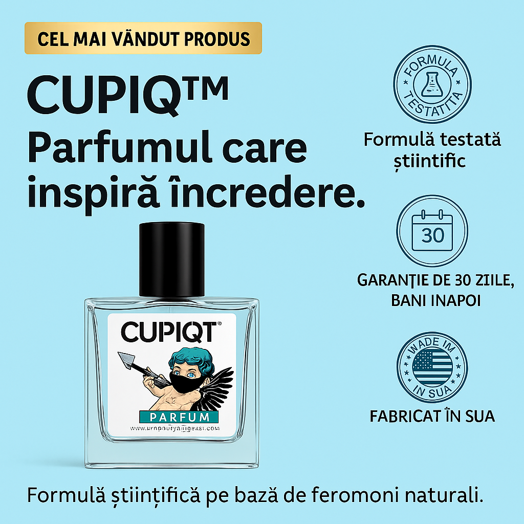 CUPIQ Attraction 2.0 — Parfumul care atrage femeile fără efort 50 ML