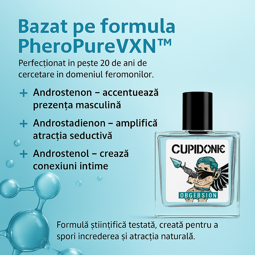 CUPIQ Attraction 2.0 — Parfumul care atrage femeile fără efort 50 ML