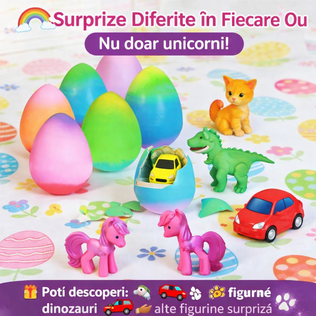 Ouă Magice cu Surpriză pentru Copii - Magic Surprise Eggs™