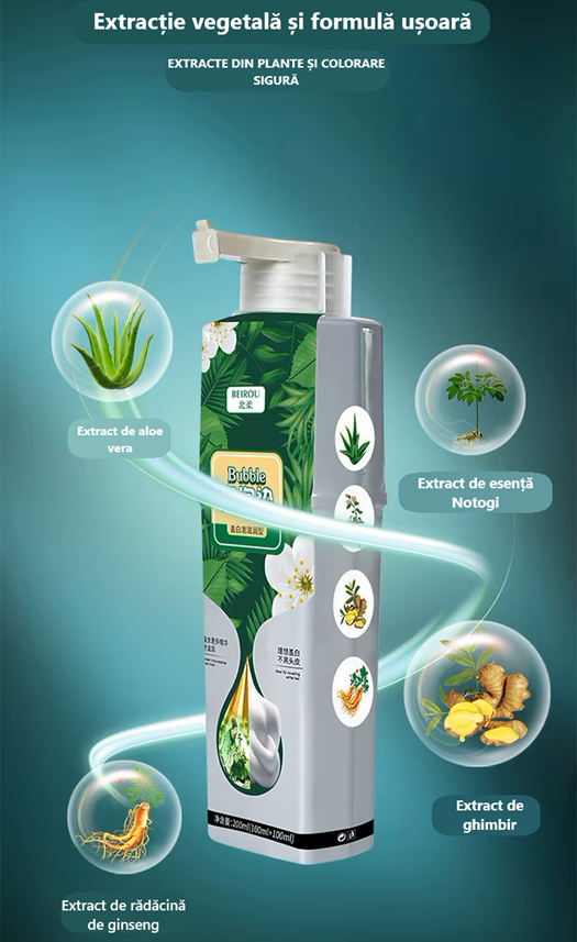 Șampon Lichid – Redă culoarea naturală a părului, fără chimicale 200 ml