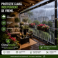 Prelată Transparentă Impermeabilă ClimaShield™