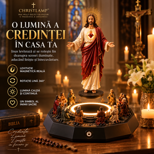Statuie Isus Levitantă ChristLamp™