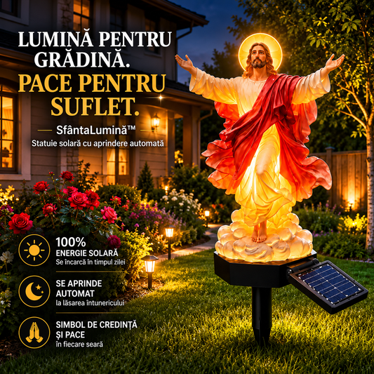 Statuie Solară Iisus SfântaLumină™