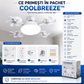 Ventilator de Tavan cu LED și Telecomandă — CoolBreeze™