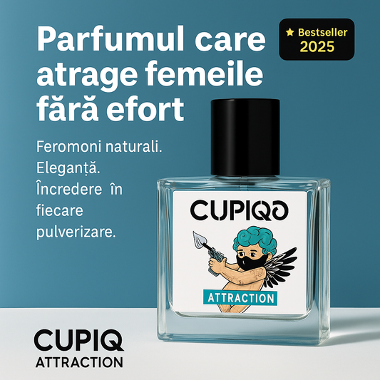 CUPIQ Attraction 2.0 — Parfumul care atrage femeile fără efort 50 ML