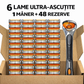 Aparat de Ras cu 48 Rezerve – UltraBlade™ Ani de bărbierit perfect