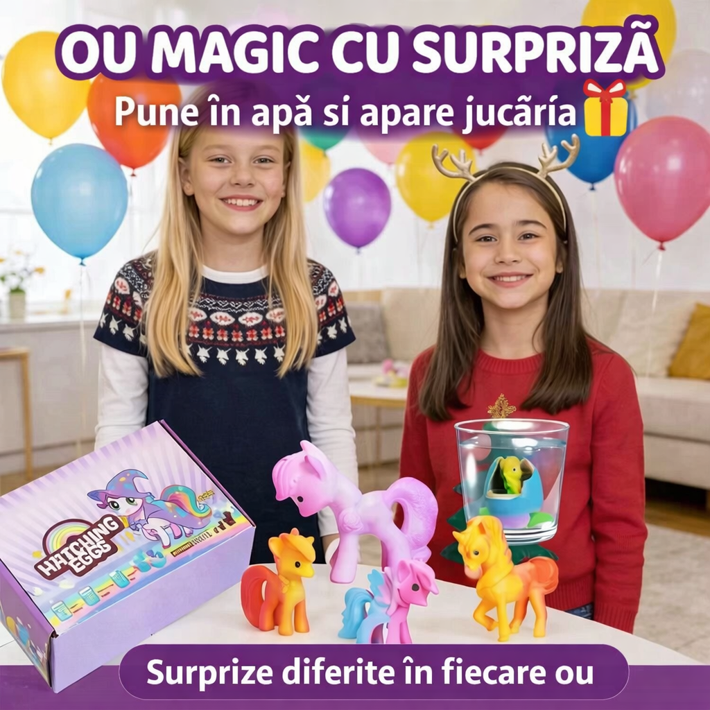 Ouă Magice cu Surpriză pentru Copii - Magic Surprise Eggs™