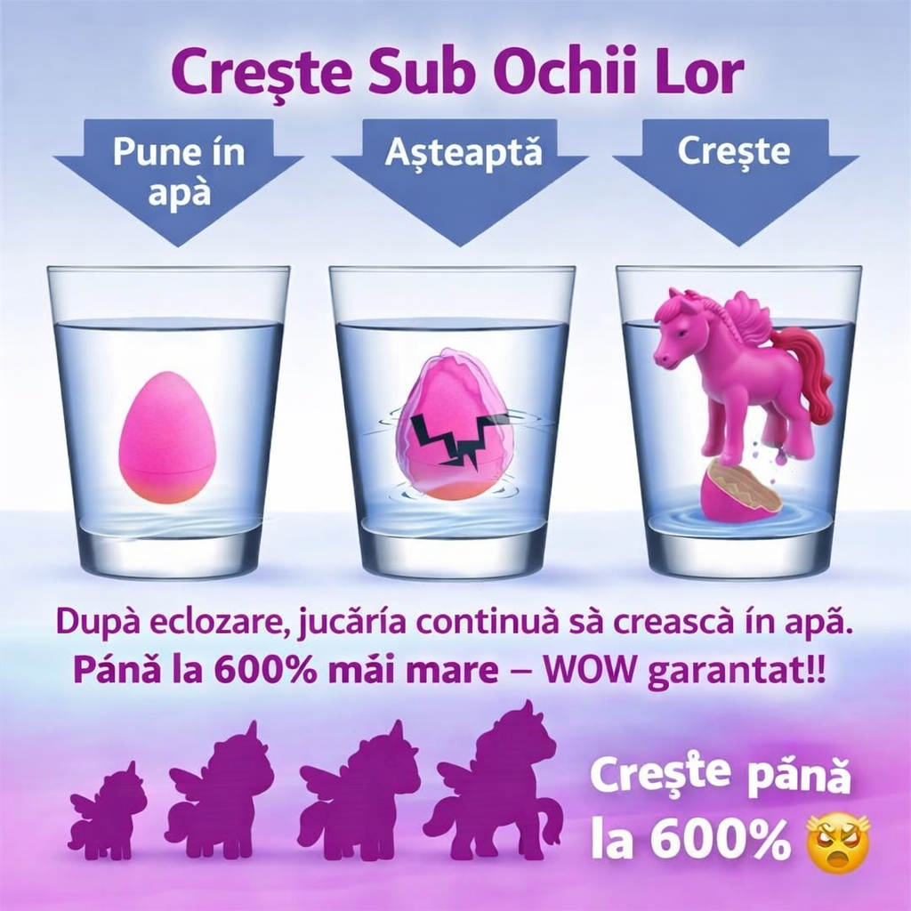Ouă Magice cu Surpriză pentru Copii - Magic Surprise Eggs™