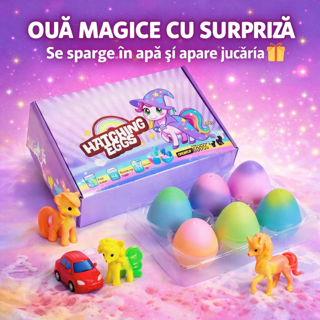 Ouă Magice cu Surpriză pentru Copii - Magic Surprise Eggs™
